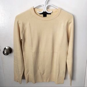 French Connection small butter yellow Sweater